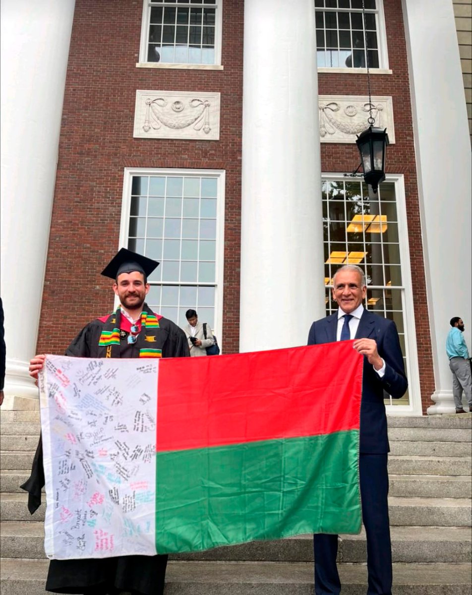 An unforgettable moment witnessing my son Imran Akbaraly receiving his MBA from @Harvard. Congratulations on this incredible milestone! As you move forward, may your #Malagasyheritage continue to inspire and guide you towards a bright and successful future. #proud