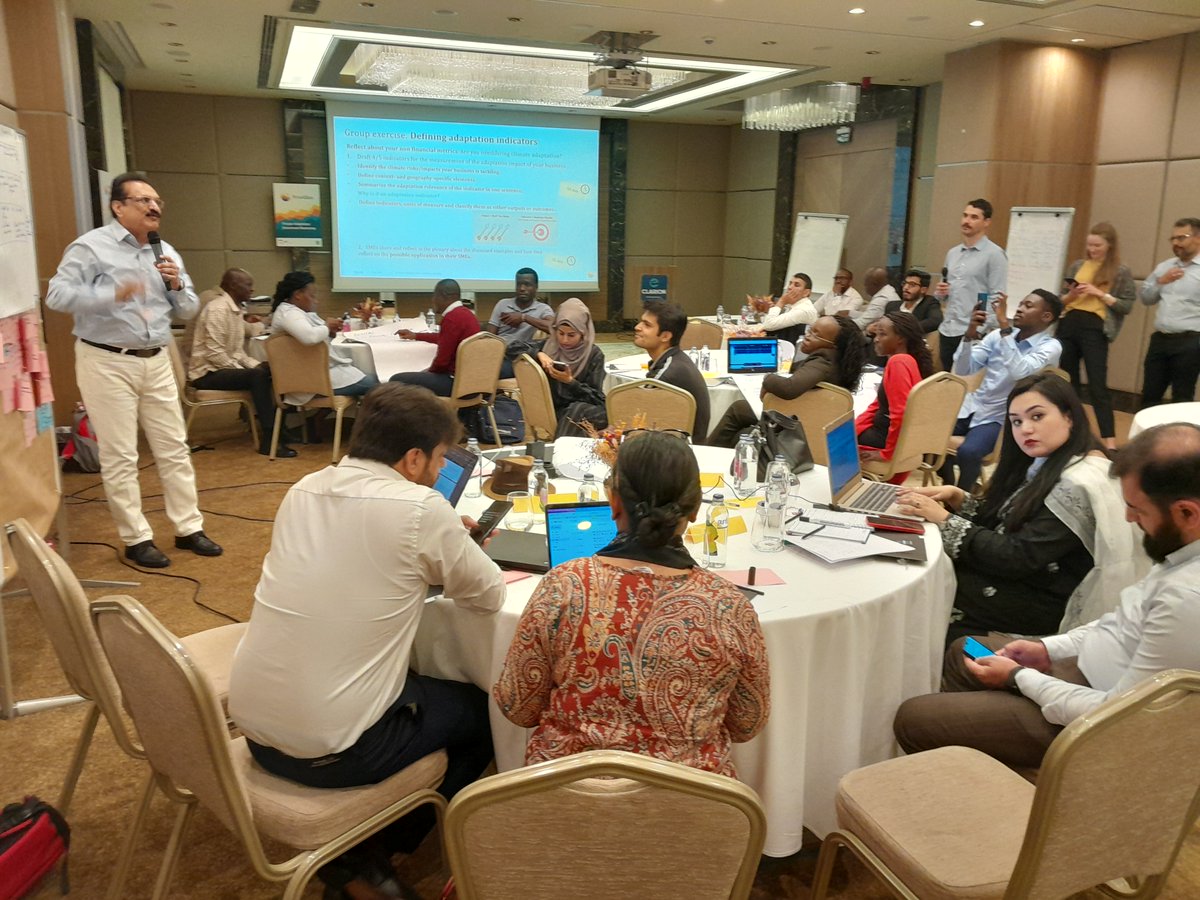 Adapt_Community's tweet photo. 📢 Celebrating the success of the Measuring &amp; Communicating Adaptation Impacts Workshop with the 2nd #PrivABoo SME Core Group in Istanbul! SMEs gained valuable insights on how to assess and communicate their adaptation impact, including investor engagement #GIZ #AdaptationSMEs https://t.co/dDs4sf9A2e