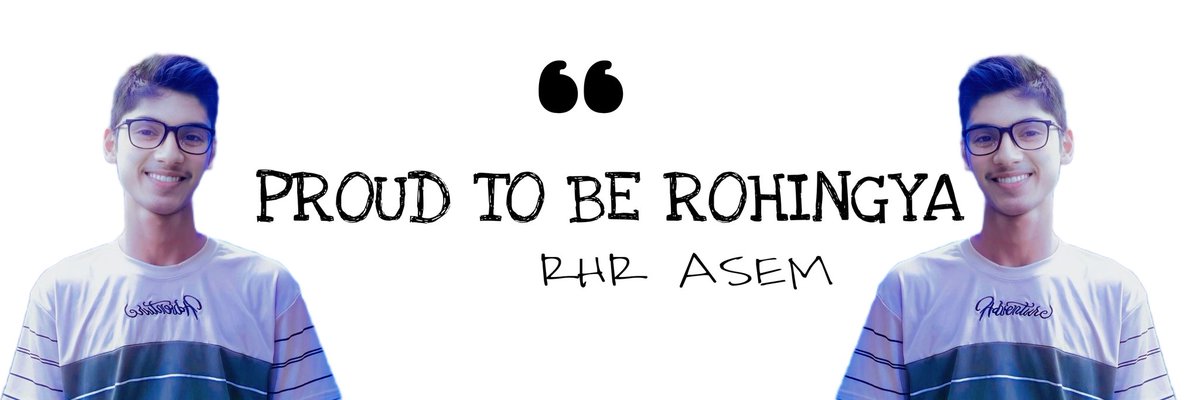 I am so proud to be #Rohingya. 
I was born in Myanmar.I have stayed in #Arakan state. I have grown up in the Arakan state.
Me andy people indigenous of #Myanmar Arakan state.

#PROUD_TO_ROHINGYA