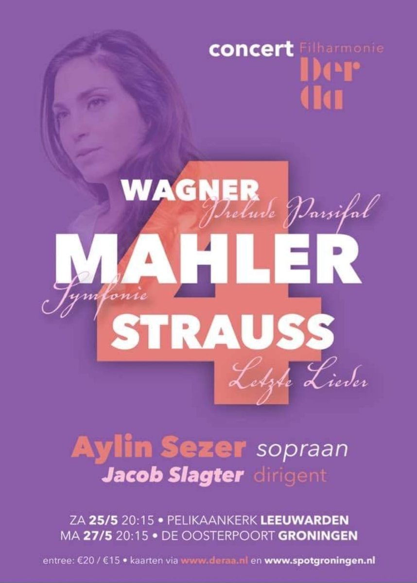 Afgelopen zaterdag was Der Aa in Leeuwarden onverschrokken, meeslepend, sonoor en zijdezacht. 

Vanavond in Groningen opnieuw!