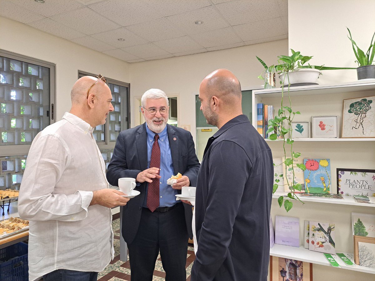 We had the pleasure of hosting @AUB_Lebanon s leadership, faculty members and staff at our offices for our first faculty breakfast for 2024, The informal gathering featured a fireside chat with AUB’s associate provost and directors of @AsfariInstitute @ifi_aub and @aubncc