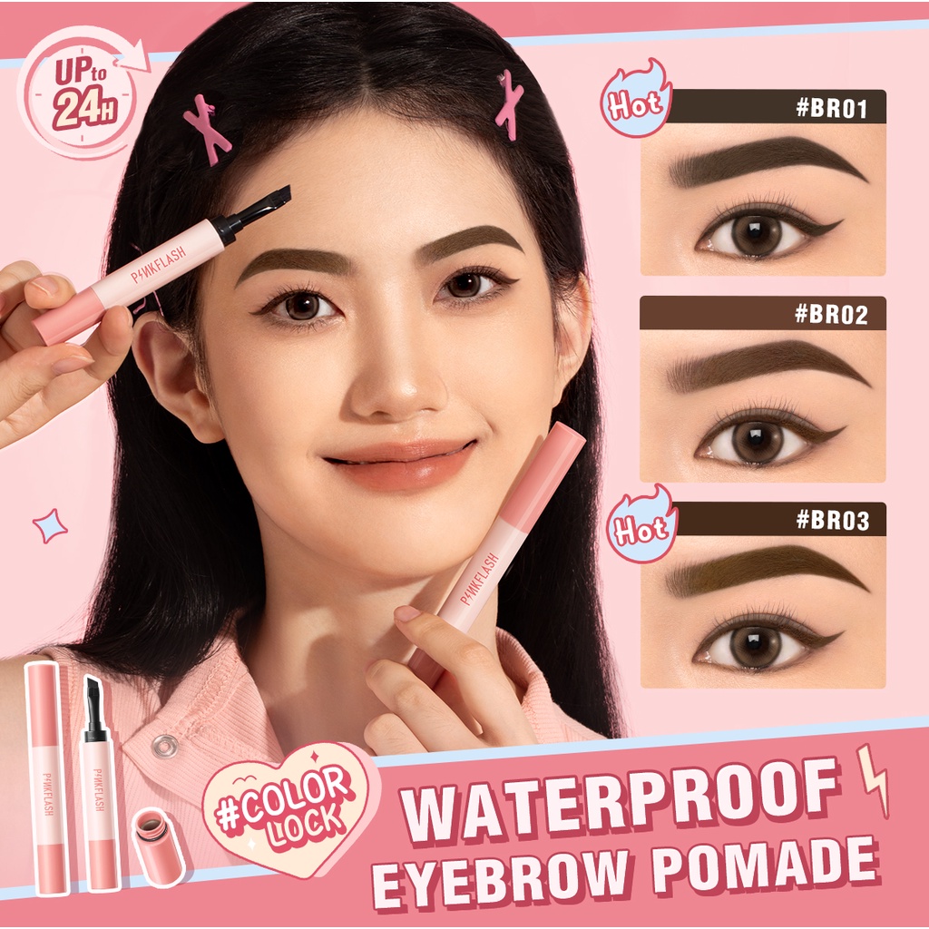 ShopeeDealsID's tweet image. ✨ PINKFLASH #ColorLock Waterproof Eyebrow Pomade Cream High Pigment Smudge-proof Long-lasting Non-caking✨

Ini linknya ya 👇                
s.shopee.co.id/5pmYikDYGi