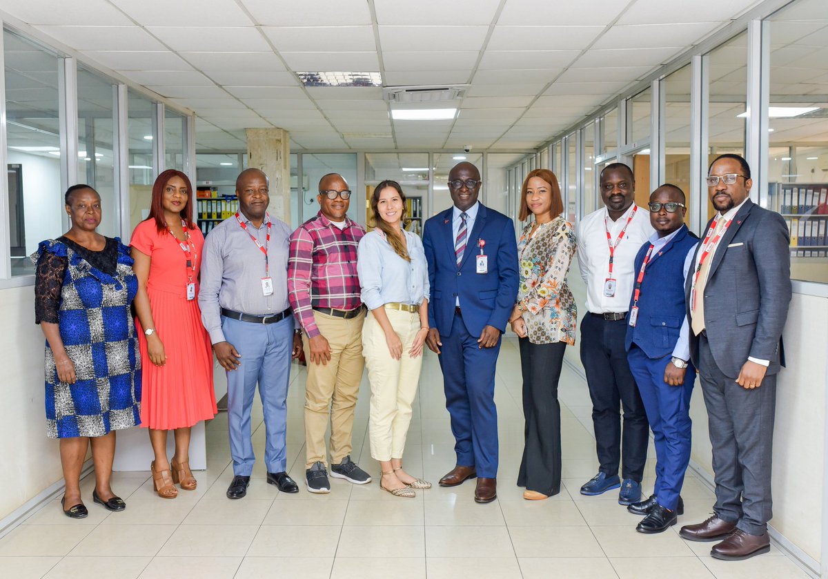 The Visiting Project Hope Mental Health Advisor, Pamela Londono and Team in a group picture with KNCV Nigeria Team after a consultative meeting at KNCV HQ today.

#kncvnigeria #healthcareworkers
#publichealth