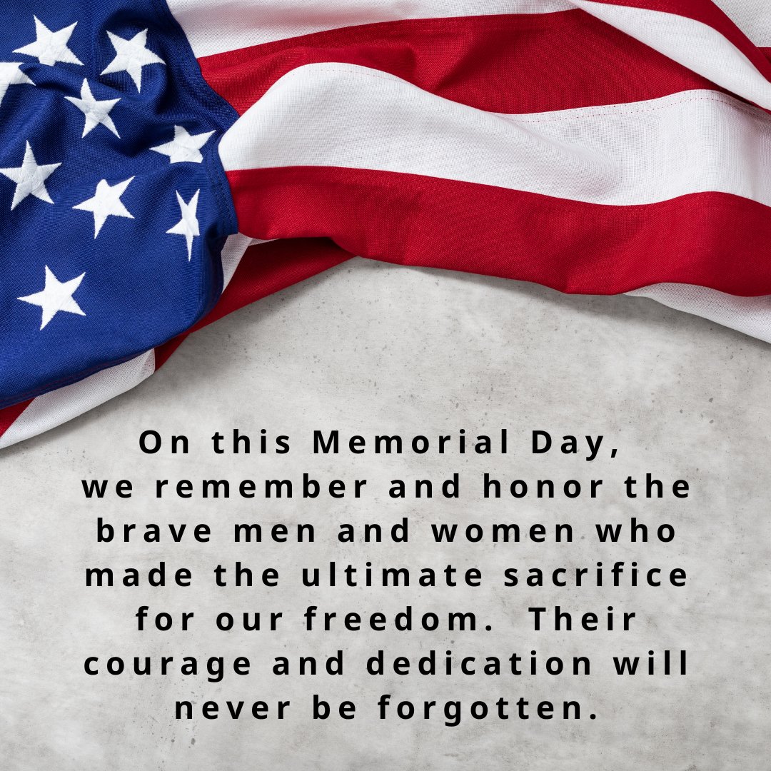 May we forever be a nation grateful for the sacrifices of those who fell in service