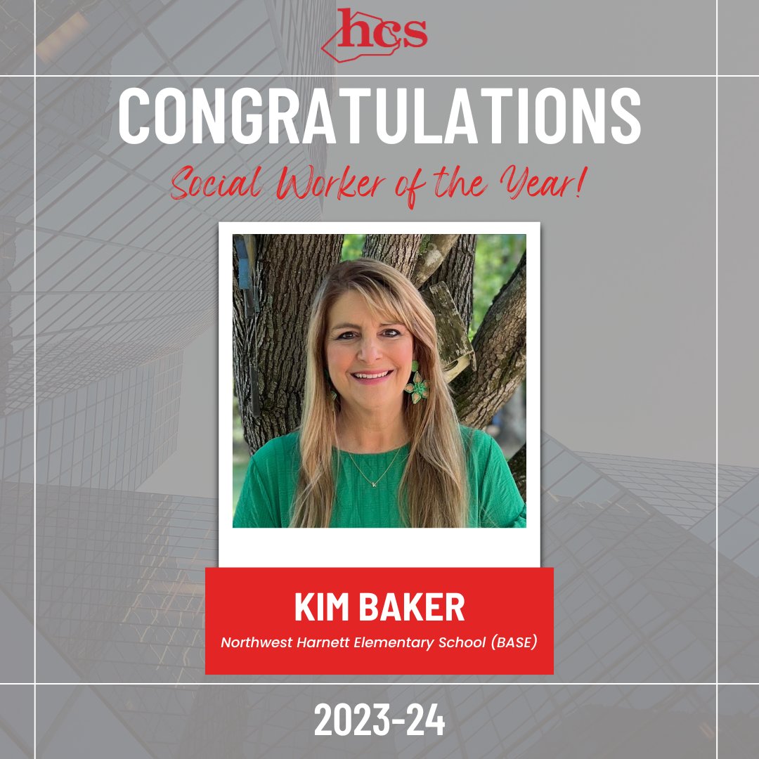 Congratulations to Mrs. Kim Baker for being named @HarnettCoSchool 2023-2024 School Social Worker of the Year! #LeadershipMatters #SuccesswithHCS #HarnettCounty #EdChat #EdLeaders #Edu #Education #Educhat #Parents #Principals #Students #Teachers #Superintendents #SocialWork