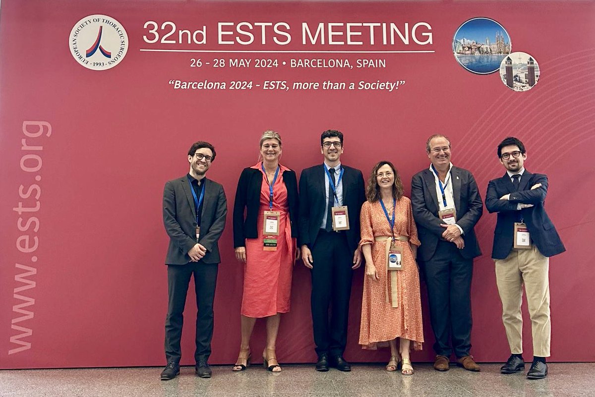 💪🏻The Fit2Perform session was a great success at the 32nd ESTS Meeting! ✨It featured a well-attended and insightful discussion focused on improving the general fitness of our Society’s surgeons. #ESTS2024 #Fit2Perform #SurgeonWellness