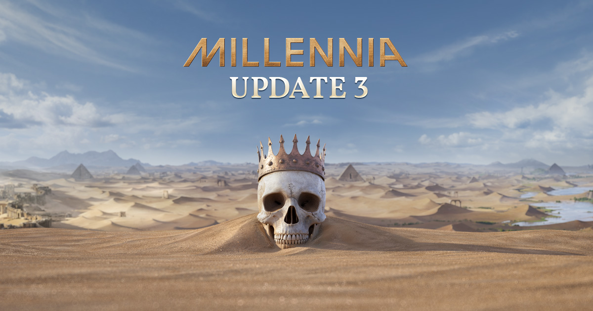#Millennia Update 3 has landed!

Read up here and a sneak peak at Update 4: pdxint.at/4e02Sav