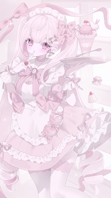 「maid headdress ribbon」 illustration images(Latest)