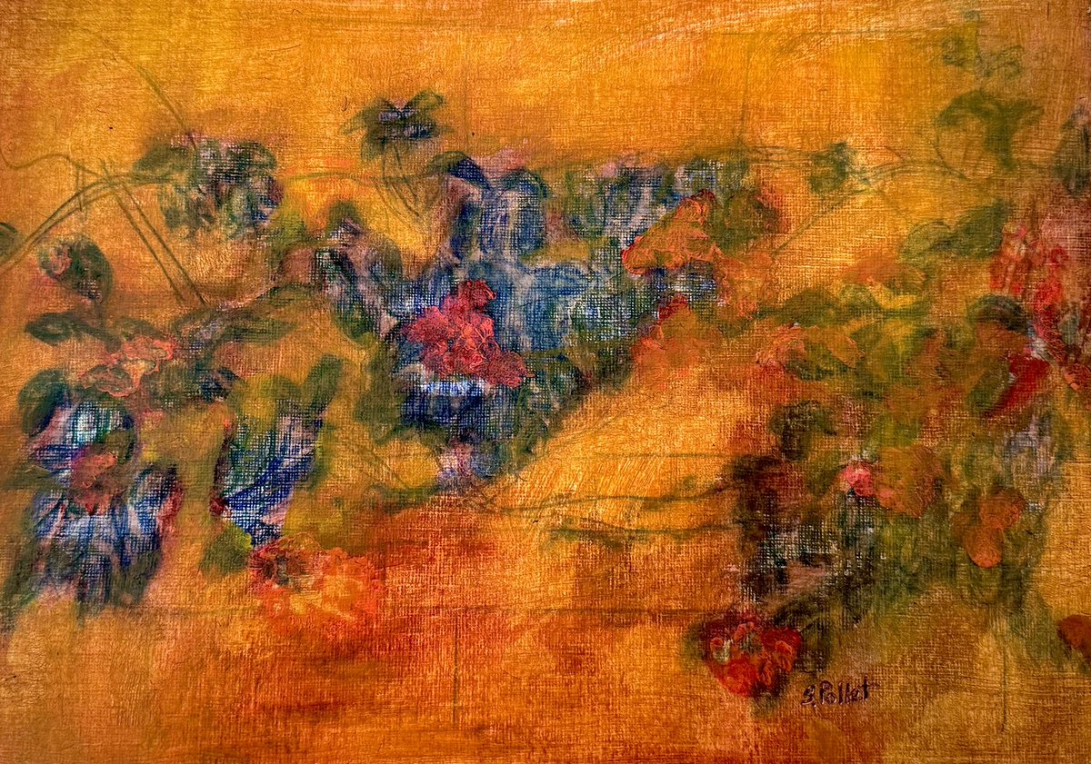 susan_pollet's tweet image. Love a garden wall. Thank you BarBar Literary magazine for showcasing 10 of my paintings on their online virtual gallery for the month of May! Here is the link and an example!

artsteps.com/view/664423872…
Susanpollet.com

#gardeninspo #countrygardens #backgarden #pavers