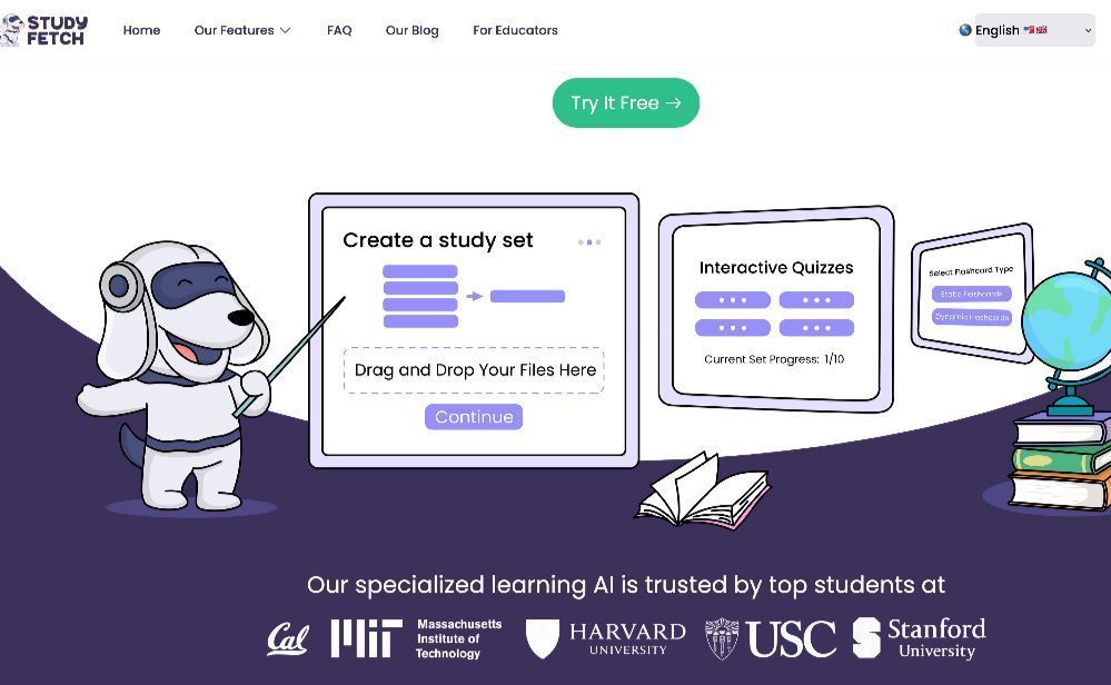 I'm not sure about all the dog metaphors, but this does look like a first step towards the kind of blended learning LMS of the future. Study Fetch | Revolutionize Your Learning With Ai bit.ly/4byLmZg bit.ly/4dZ9A0u