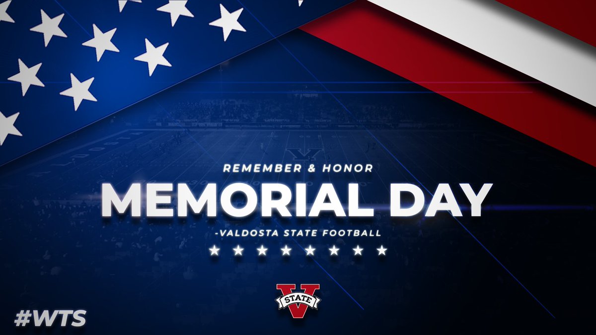 Today, we remember and honor the brave men and women who made the ultimate sacrifice for our country. Your courage and dedication inspire us both on and off the field. #WTS