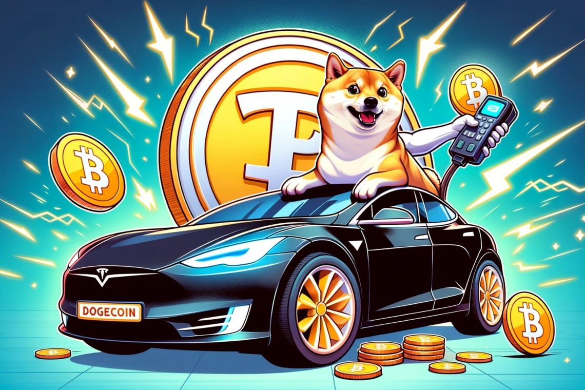 DevelopCoin834's tweet photo. Tesla accepts only one cryptocurrency: #dogecoin https://t.co/I6YsrhNgmB
