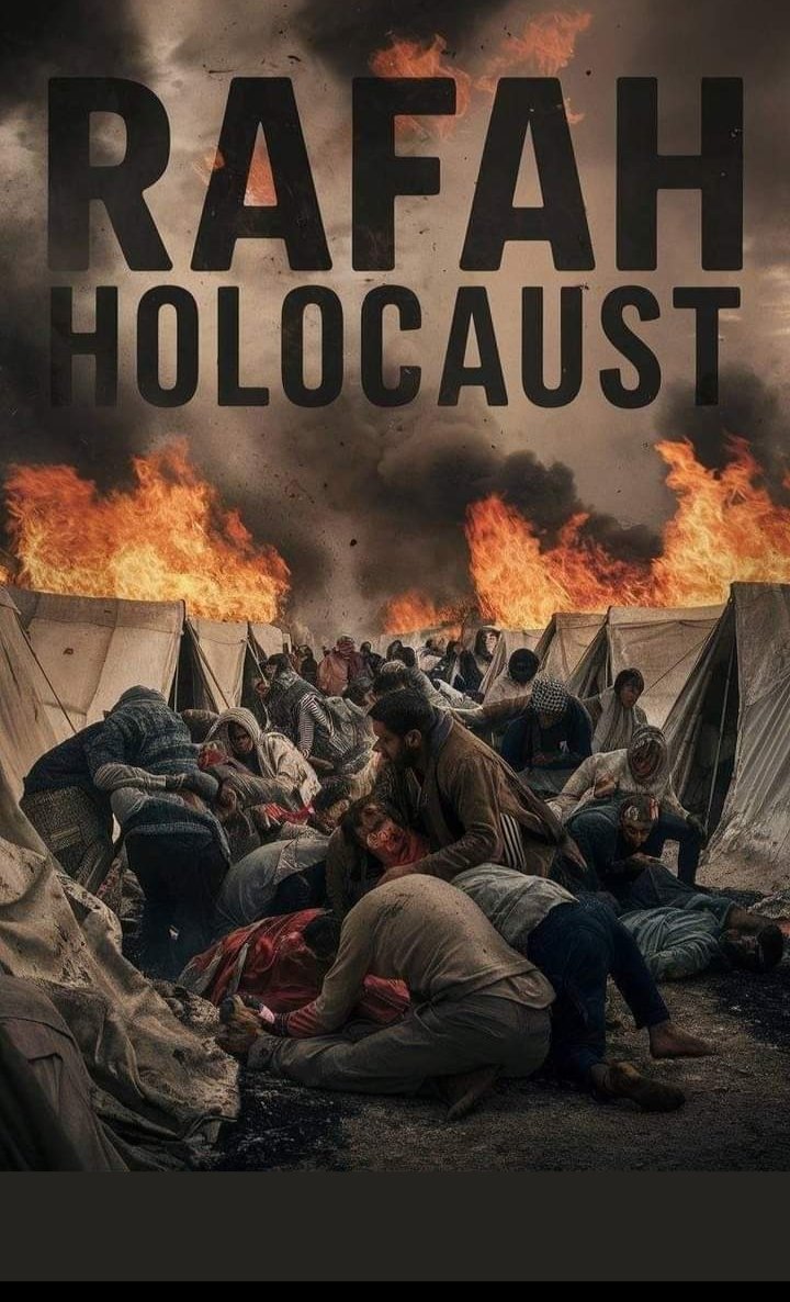 اتمنى الناس اللي كانت بتستهتر بالمقاطعة يشوفوا كويس فلوسهم اللي ساهمت ف حرق الأطفال
#مذبحة_رفح 
#رفح_تُباد 
#الجيش_المصرى