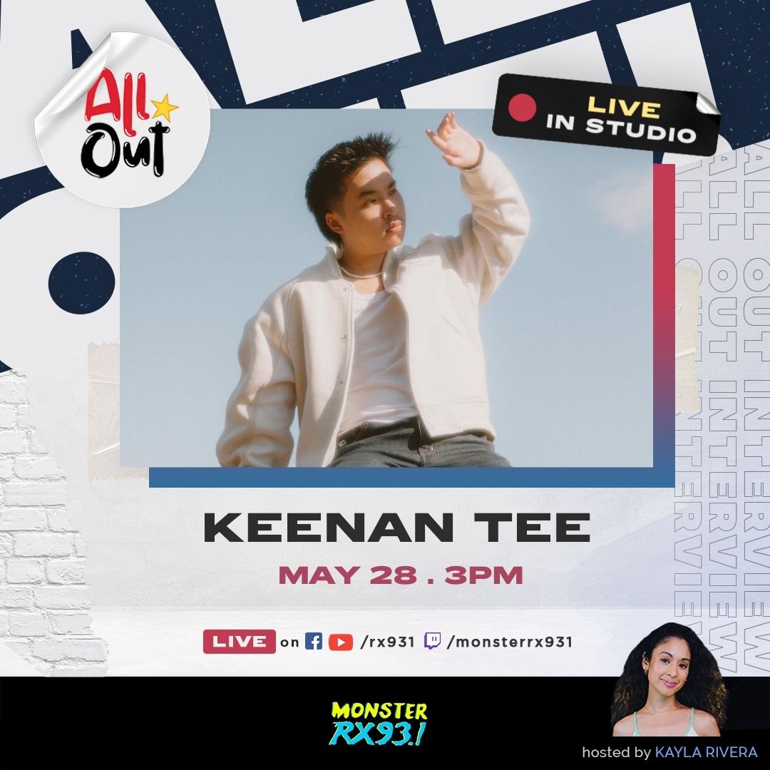 We’ll be giving all our love to TikTok sensation and Australian singer @keenantemusic as he goes #AllOut LIVE in studio with Kayla! 🤩🌤️

#KeenanTeGoesAllOut happening TODAY at 3PM — on-air and the #RX931 livestream channels. #IAmAMonster