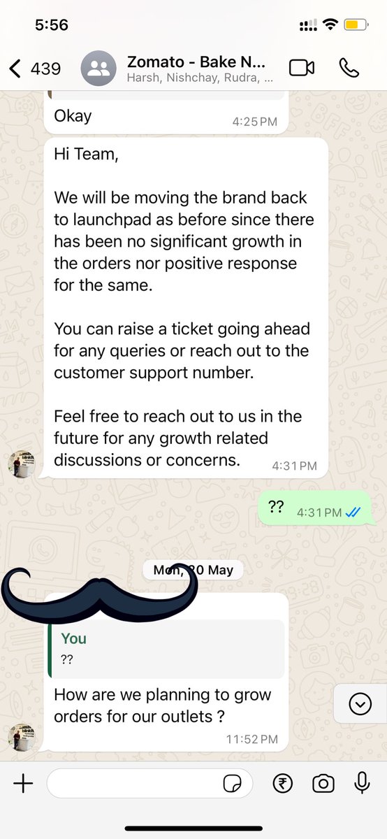 RambhiyaHardik's tweet photo. Instead of solving these basic issues the team is “moving the brand back to Launchpad” &amp; is busy trying to boost their ads
@zomato @zomatocare @deepigoyal 
How ridiculous can a company’s CRM be - @zomato &amp; @deepigoyal you are definitely a case study of what not to be https://t.co/9LM3z8XWNg