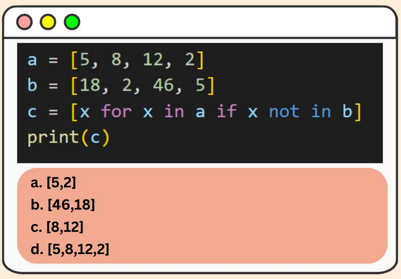 Python Question / Quiz; What is the output of the following Python code, and why? 🤔🚀 Comment your answers below! 👇 #python #programming #developer #morioh #programmer #coding #coder #webdeveloper #webdevelopment #pythonprogramming #pythonquiz #machinelearning