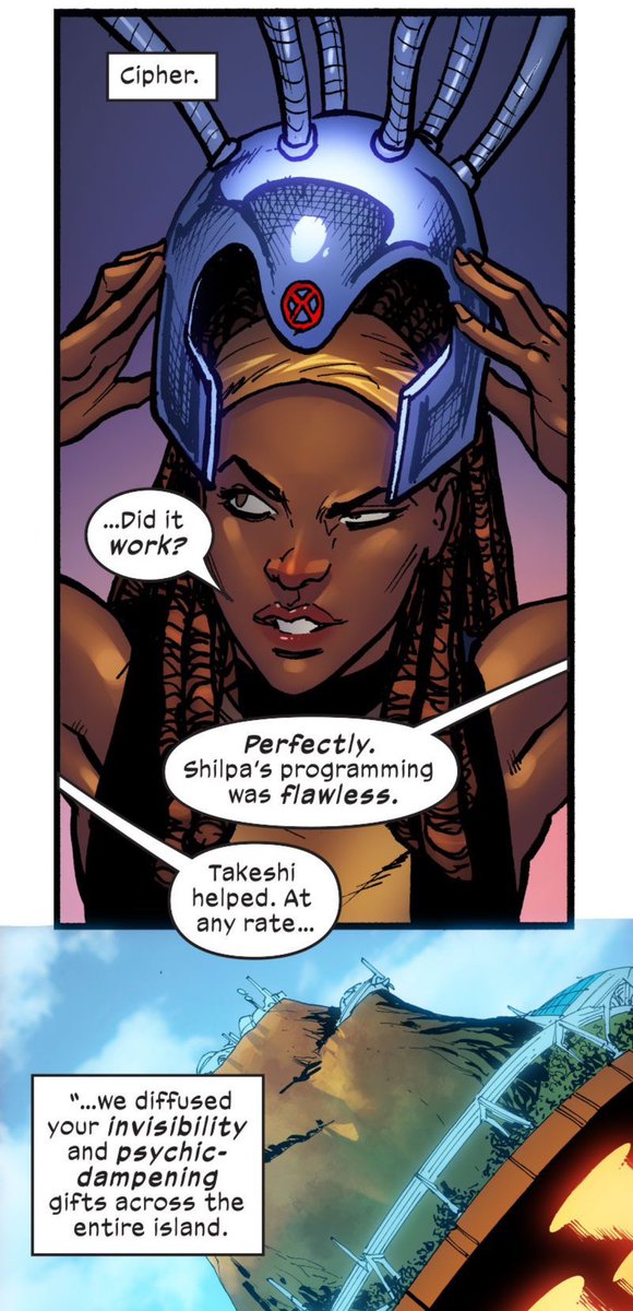 ororoswind's tweet photo. Cipher (Alisa Tager) is seen for the first time in years in X-Men Unlimited Infinity #141 https://t.co/YrwCmFb77T