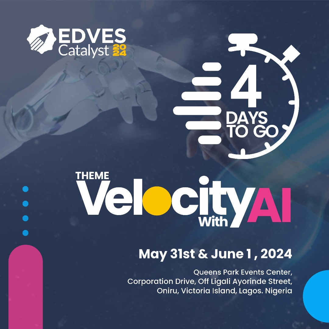 4 more days until The Edves Catalyst 2024!!! 💙

REGISTER FOR FREE: catalyst.edves.net/registration