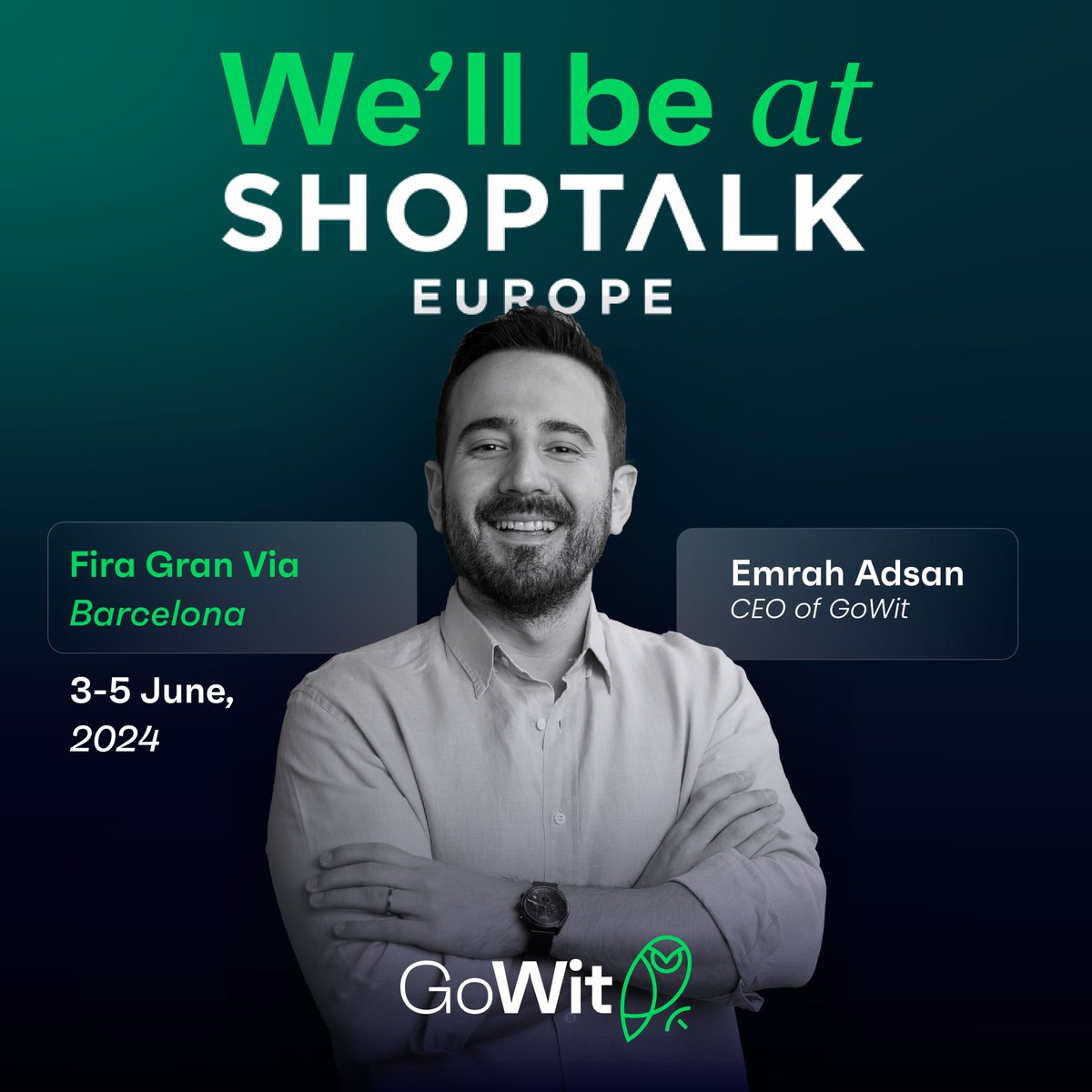 Join us at the biggest #retail event, @shoptalk Europe, this 3-5 June in Barcelona! 

Make sure to connect with our CEO, @EmrahAdsan, to explore how #RetailMedia has transformed the #retail industry and become a key force for #retailers and #brands! 

#ShoptalkEurope #ShoptalkEU