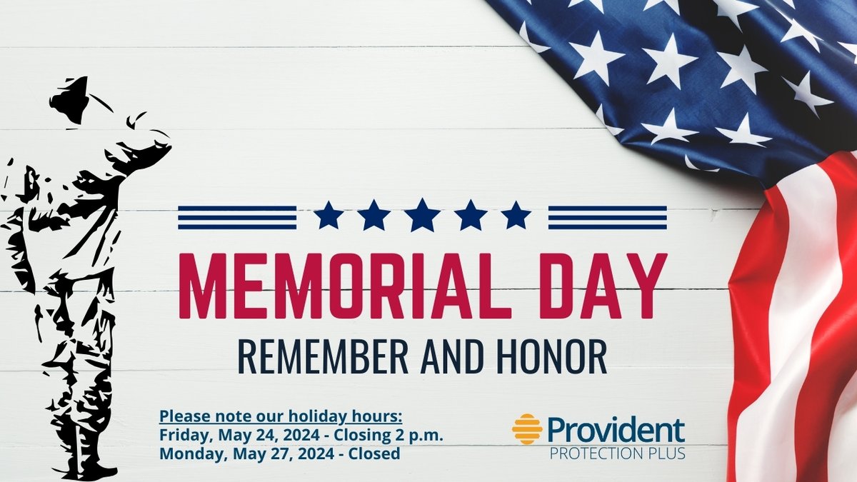 Provproplus's tweet image. Please note our holiday hours.