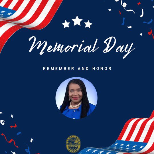 Happy Memorial Day to everyone who has served and continues to serve our great nation. I am encouraging everyone to reflect on those who sacrificed their lives so we could enjoy our freedom. #mdcdistrict2