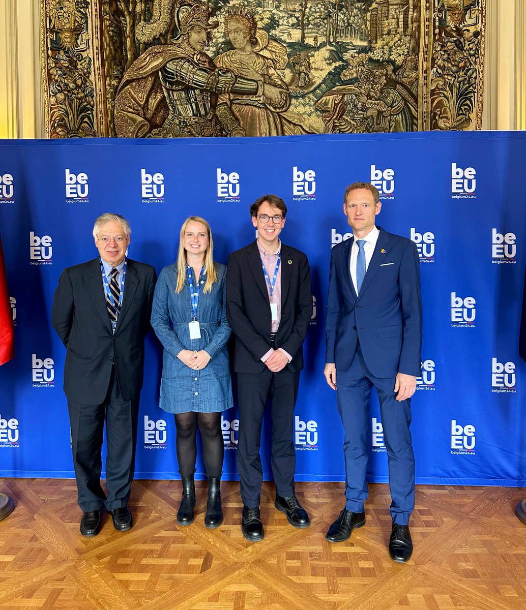 🇪🇺🇧🇪 Very grateful to the TSD team of @EU2024BE <a href="/ChPayot/">Christophe Payot</a> &amp; to our moderator Pr André Sapir for inviting us <a href="/GreenTradeNet/">Green Trade Network</a> <a href="/IEEP_eu/">IEEP - Institute for European Environmental Policy</a> to join the first panel of their seminar on Trade, Sustainability and Coherence. Here on the pic with GTN member <a href="/KerstensEmilie/">Emilie Kerstens</a> from <a href="/e3g/">E3G - Third Generation Environmentalism</a>.