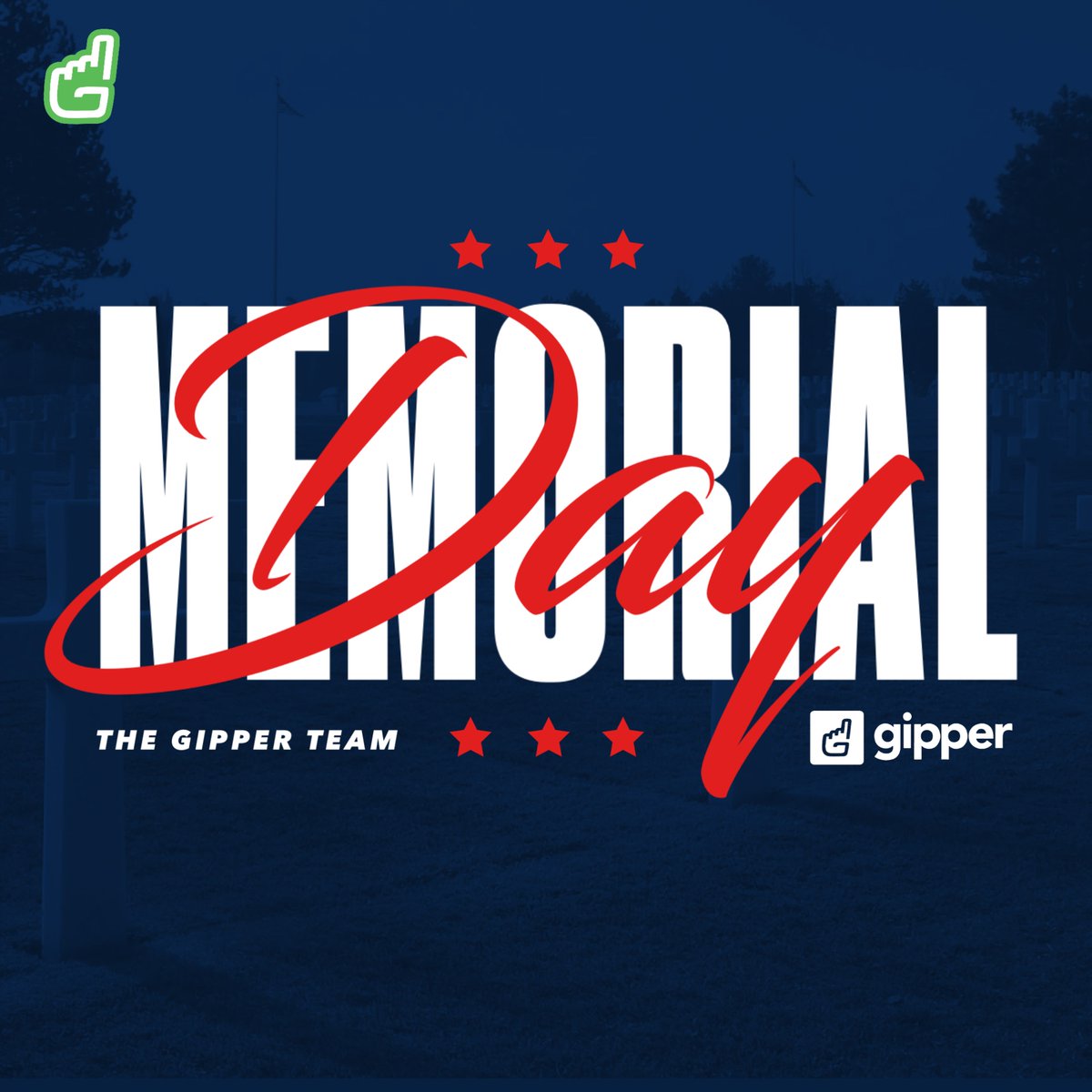 Honor &amp; Remember. 

#MemorialDay #GoGipper