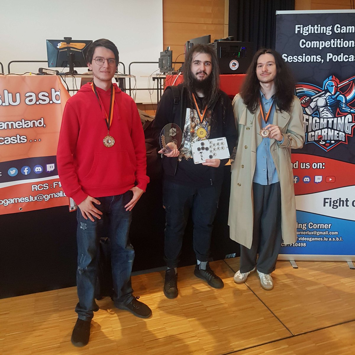 Gameland5 closed the weekend with a Street Fighter 6 tournament!

Here is the #SF6 top 3!

🥇<a href="/Takamura_Be/">Takamura</a>
🥈<a href="/YimxYams/">YimYams</a> 
🥉<a href="/s4ltyKiD/">DW LLC | s4ltyKiD 🇧🇪🧂</a>

Congratulations!!!