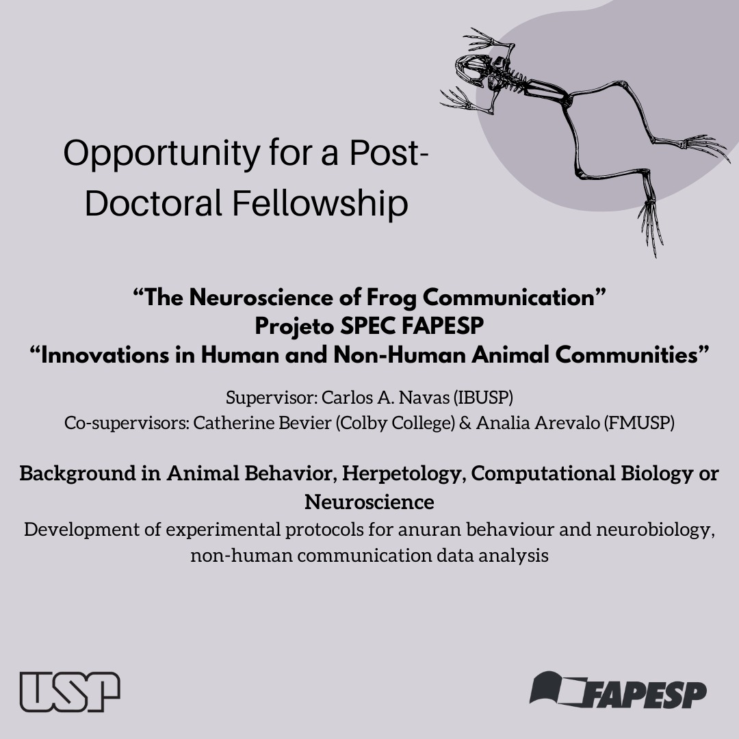 Dear colleagues,
Please help me to share this opportunity at the Biosciences Institute!

Thank you!!

fapesp.br/oportunidades/…