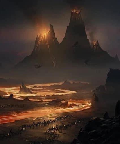 🔥Thangorodrim Jonathan Guzi Thangorodrim was said to have been the piles of slag from Morgoth's furnaces and rubble from the delving of Angband, though they were solid enough to form sheer precipices. The tops of Thangorodrim perpetually smoked, and sometimes spewed forth lava