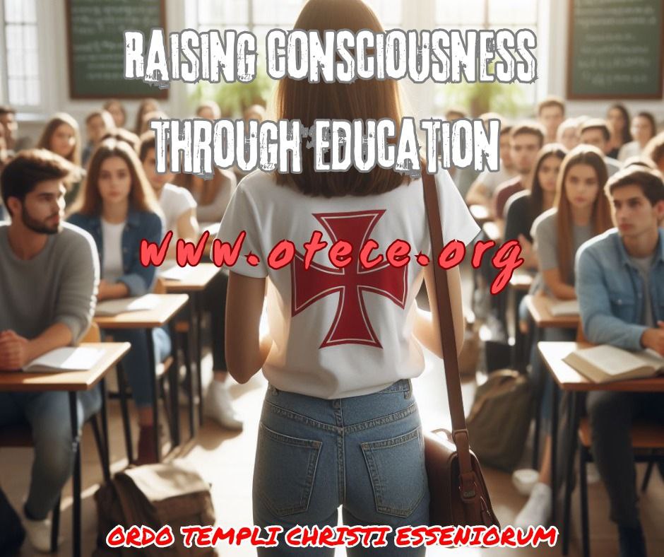 ORDO TEMPLI CHRISTI ESSENIORUM

Conscious education is fundamental to the formation of empowered,responsible individuals committed to world peace and the well-being of society and the 🌍 Through conscious #education,the foundations are laid for a better future.

#OTECE #templars