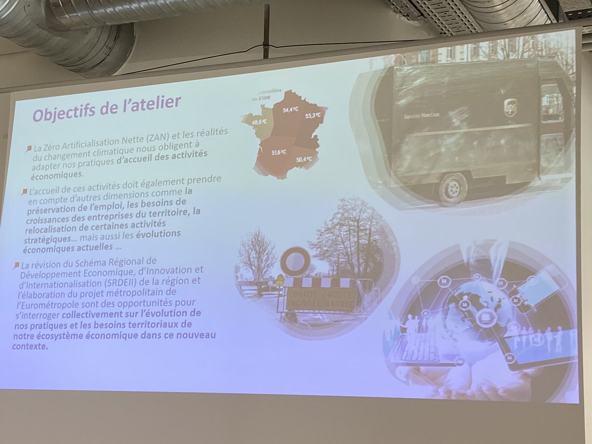 Instance territoriale de dialogue entre Région, Eurométropole et acteurs économiques cet après-midi à Kaleidoscoop sur les enjeux fonciers en contexte zéro artificialisation nette et changement climatique. Merci à tous les contributeurs aux travaux ! #TransitionEcologique #ZAN