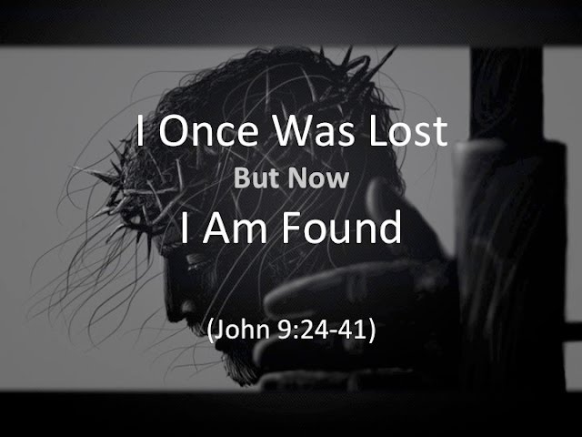 One day everyone will be found and know and see clearly... JESUS IS LORD