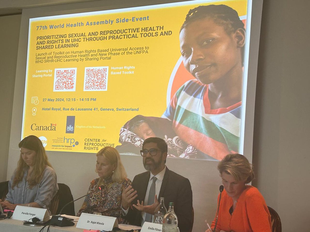 PMNCH (@pmnch) on Twitter photo .<a href="/PMNCH/">PMNCH</a> ED <a href="/khosla_rajat/">Rajat Khosla</a> today at the launch of the Toolkit on Human Rights based Universal Access to Sexual and Reproductive Health and New Phase of the <a href="/UNFPA/">UNFPA</a> <a href="/WHO/">World Health Organization (WHO)</a> SRHR-UHC Learning by Sharing Portal: .<a href="/PMNCH/">PMNCH</a> ED <a href="/khosla_rajat/">Rajat Khosla</a> today at the launch of the Toolkit on Human Rights based Universal Access to Sexual and Reproductive Health and New Phase of the <a href="/UNFPA/">UNFPA</a> <a href="/WHO/">World Health Organization (WHO)</a> SRHR-UHC Learning by Sharing Portal: