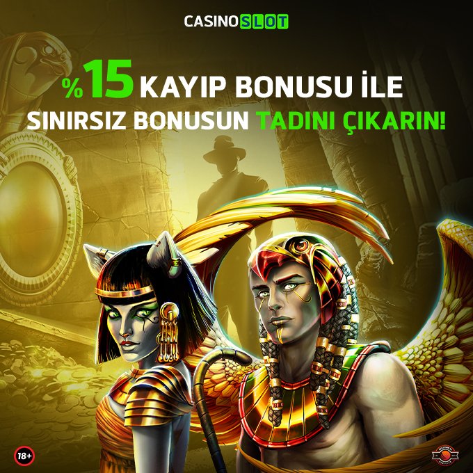 ⭐ #Casinoslot'ta %15 Kayıp Bonusu ile kazancınızı katlayın!

🌟 Birbirinden farklı bonus seçenekleri için sen de Casinoslot'a üye ol!