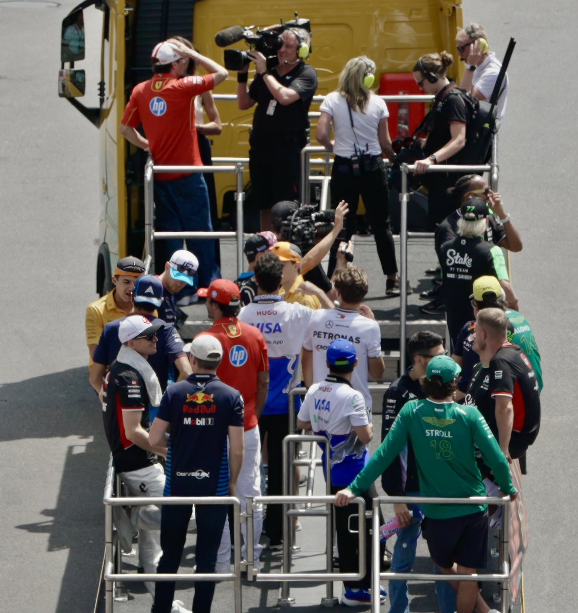 The Driver’s Parade at the Monaco GP yesterday. How many can YOU spot? 🏆🫶🤩 <a href="/F1/">Formula 1</a> <a href="/Azamara/">Azamara</a> <a href="/panachecruises/">Panache Cruises</a> #monacogp