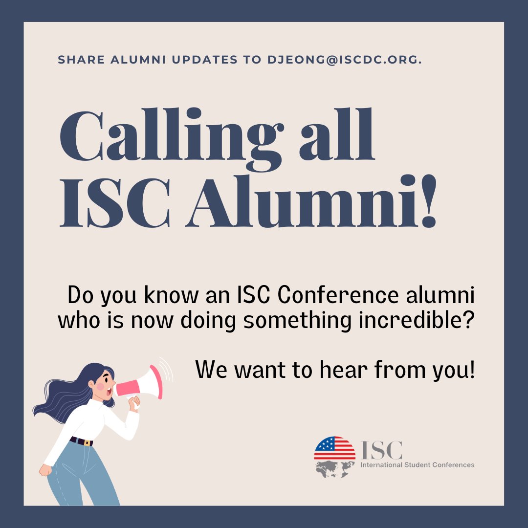 International Student Conferences tweet media