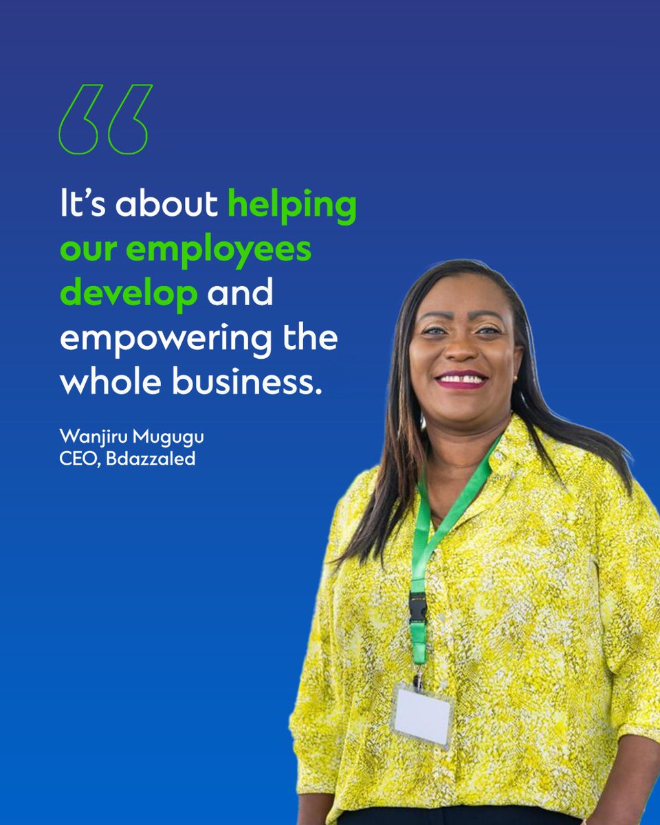 We’re thrilled to stand by women-owned businesses like Bdazzaled. Our partnership goes beyond numbers, achieving financial growth and revolutionising business practices. Hear from Bdazzaled owner and CEO Wanjiru Mugugu on our journey together below.

#SupplierDiversity