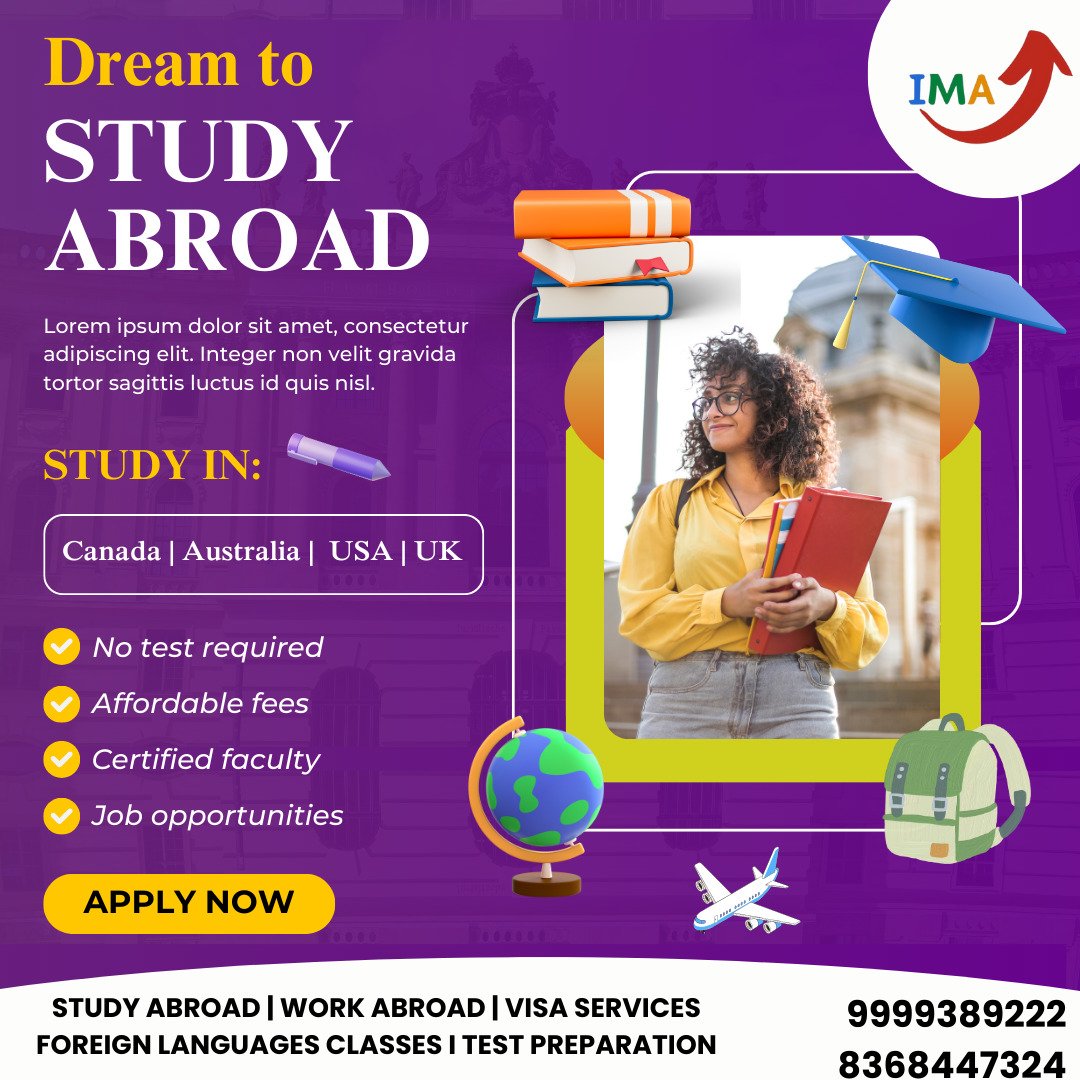 Study abroad 
#ima #imacademy #dreamtostudyabroad