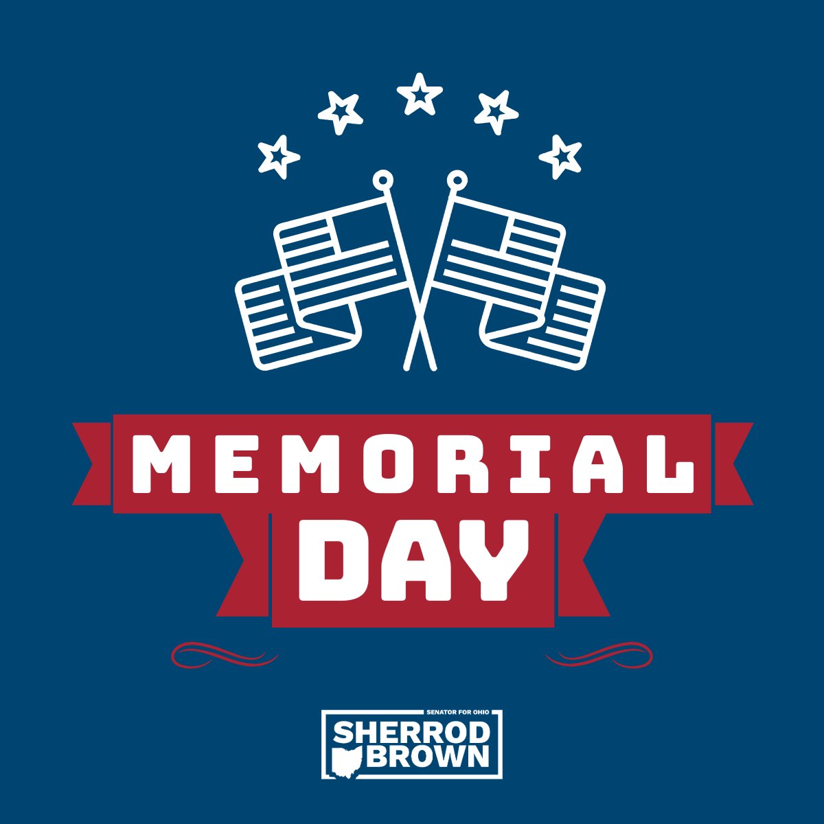 On Memorial Day, we remember all Ohio servicemembers who made the ultimate sacrifice serving our country. It is our duty to honor them and their families.