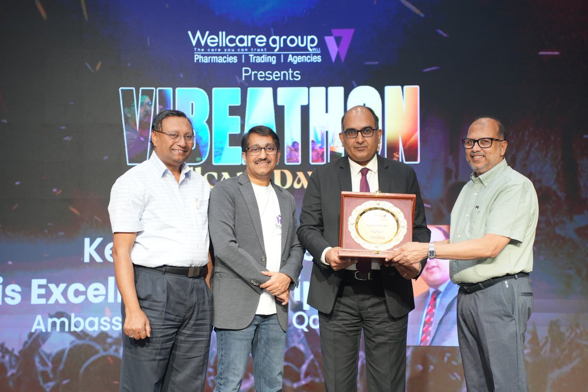 The Wellcare Group organised Wellcare Day - Vibeathon 2024 on 24th May. Ambassador @vipulifs graced the occasion as Chief Guest.@DiasporaDiv_MEA @MEAIndia