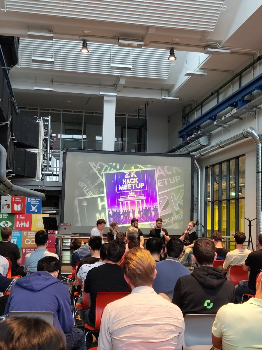 PolyGuildBLN's tweet image. It was great to connect with incredible builders and hackers at the @zkhack during @BerBlockWeek  ⚡️️
√ Learning
√ Networking
√ Entertaining
A big thank you to everyone who showed up! 🫶
Stay tuned for more highlights and videos from #ZkHackMeetup Berlin! 📷