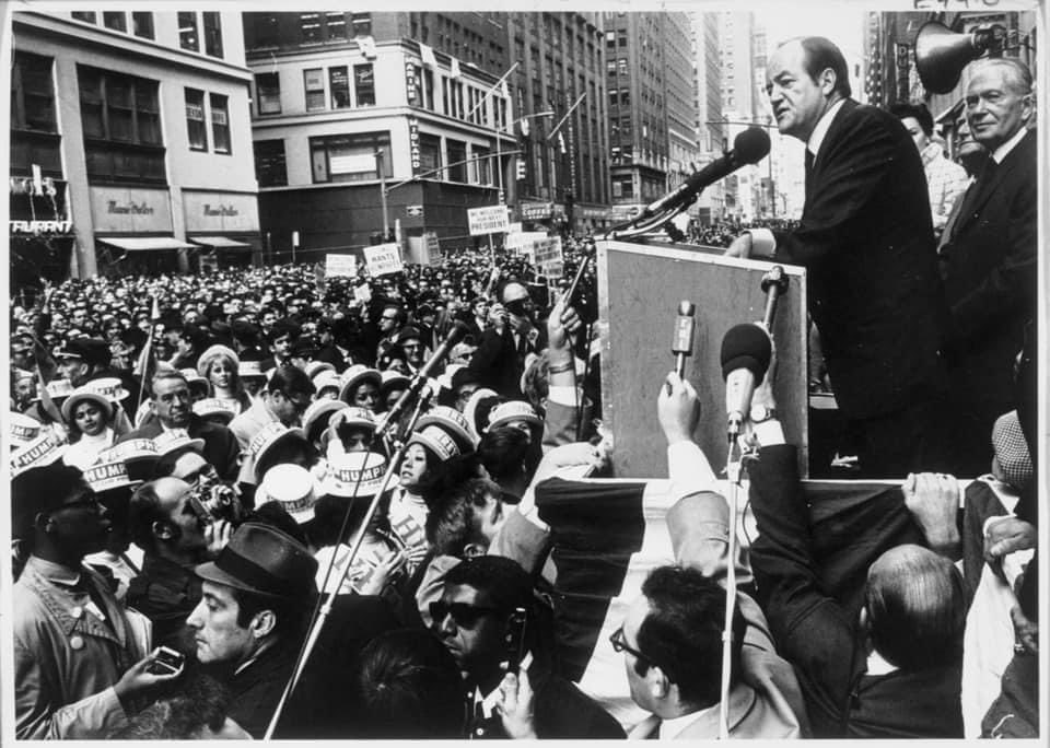 “Compassion is not weakness, and concern for the unfortunate is not socialism.” Hubert H. Humphrey, born on this day in 1911