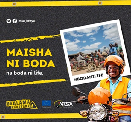 The Bodaboda sector provides a source of livelihood for many Kenyan households. #BodaNiLife #UsalamaBarabarani