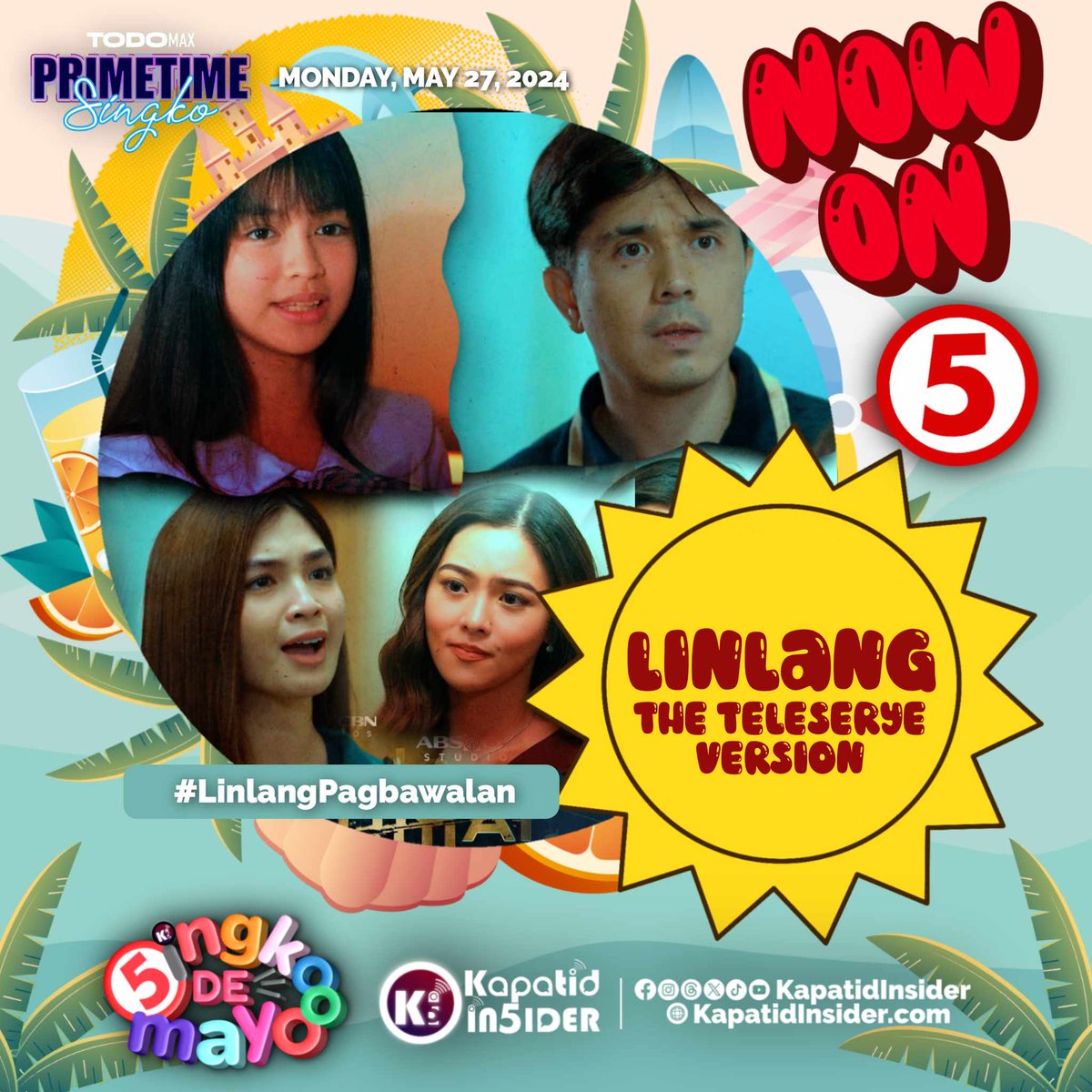 On it's LAST 3 WEEKS, mas MALALA na ang ang sitwasyong kinatatayuan ni Victor! Sa pagsama ni Abby kina Victor at Abby para magshopping, dadating si Juliana! Tutok na sa #LinlangPagbawalan ng #TodoMaxPrimetimeSingko! #LinlangTV5 @TV5manila