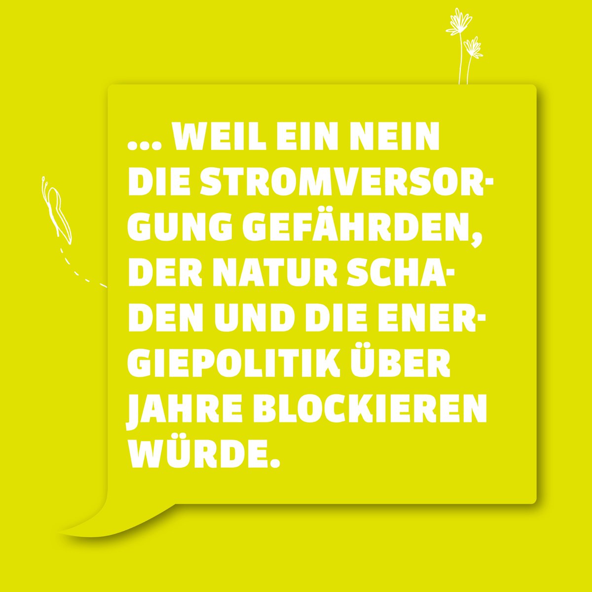 Abstimmungsunterlagen schon ausgefüllt? Mit deinem JA zum #Stromgesetz setzt du dich ein für die Natur und eine sichere Stromversorgung.

#NachhaltigeLösungen #Klimaschutz #ZusammenFürsKlima