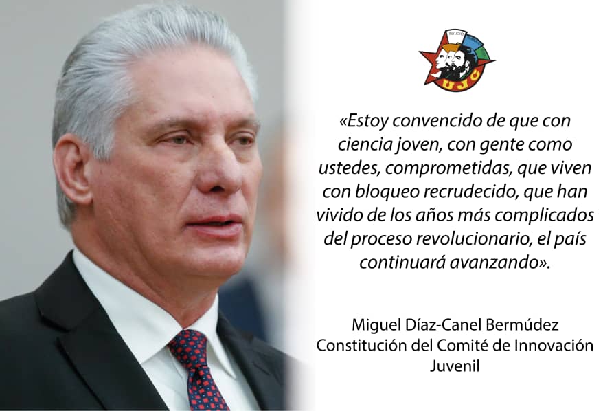 ¡Buenos días juventud 🇨🇺! #UJCdeCuba #GenteQueSuma #Cuba #YoSigoMiPresidente