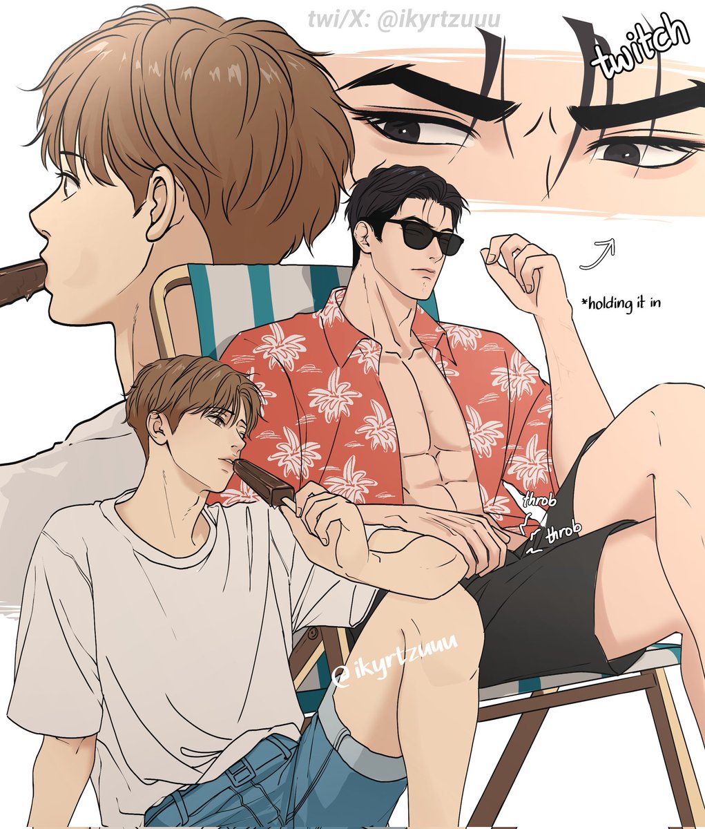 Is it cold or...hot? 🏖️

#vacation #jinx #징크스 @_MinGwa