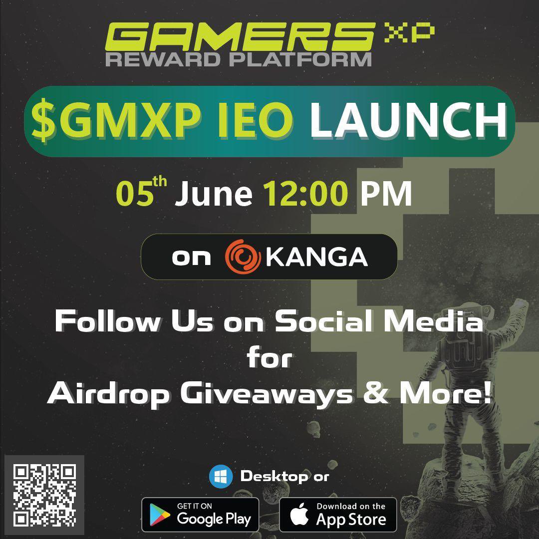🎮🚀 Get ready to level up with GamersXP Reward Platform! Earn cash & crypto by completing in-game challenges in your favorite titles like CS2, Fortnite, PUBG, Overwatch2, Rocket League, and Minecraft! 🌟 @GamersXP_GMXP 💰 Presale (IEO) Info: Token Name: GMXP Total Supply: