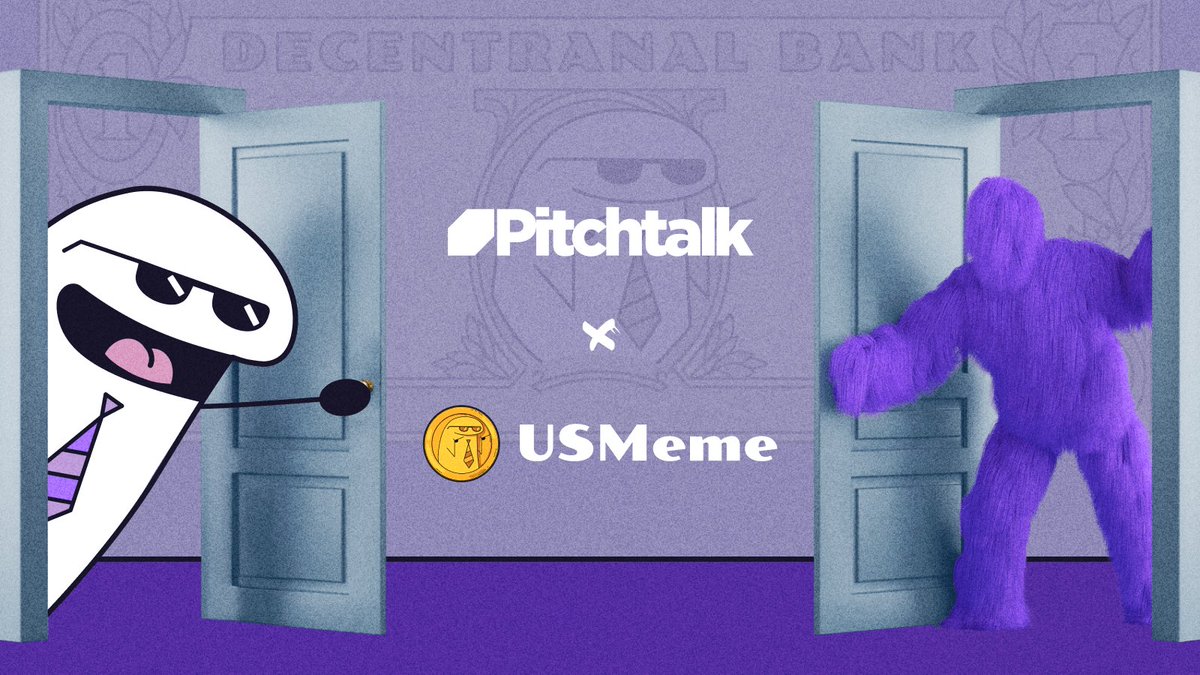 USMeme has officially landed on @pitchtalk_com! 🎉 Check our page here and stay tuned for further activities! pitchtalk.com/en/projects/US…